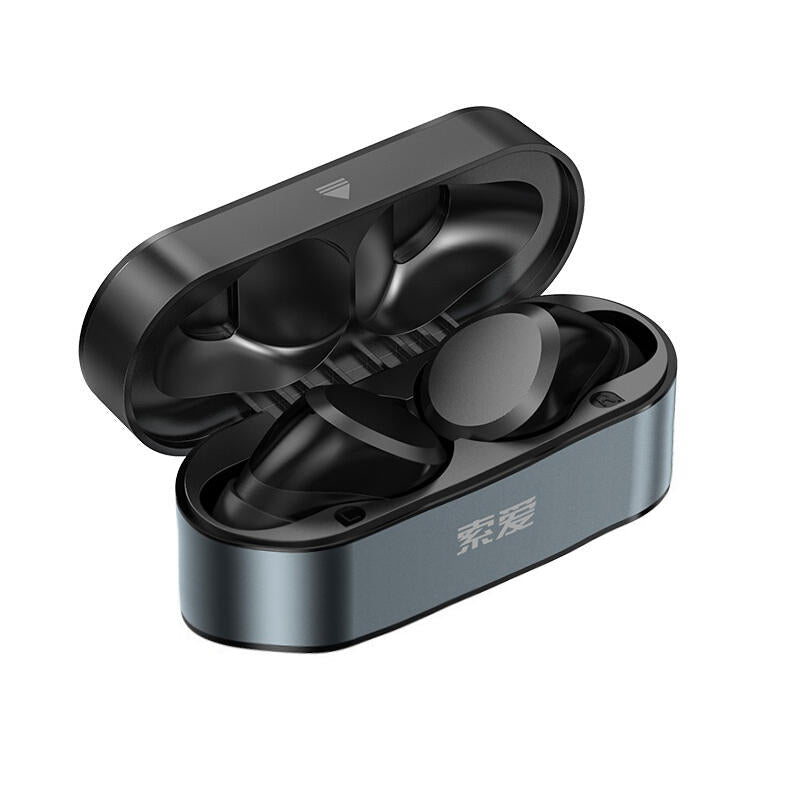 TWS Bluetooth 5.0 Earphone Mini Portable Wireless Earbuds Smart Touch IPX7 Waterproof Headphone with Mic