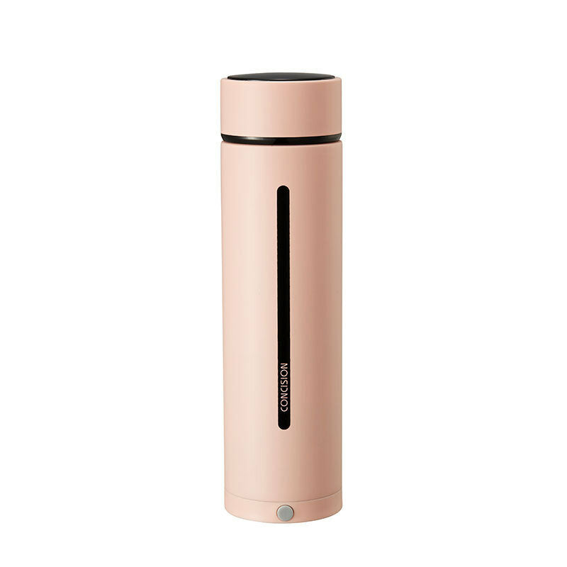 450ml Insulated Cup Smart LCD Temperature Display Vacuum Thermos Food Grade Stainless Steel Water Bottle With Phone Holder