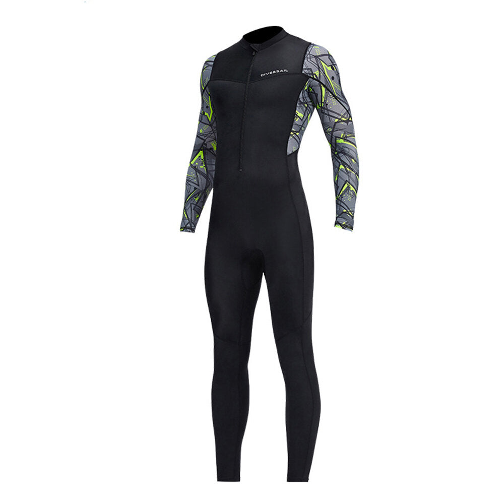 Men's Full Body Wetsuit UPF50+ UV Protection Soft Skin Friendly Breathable Quick Dry Surfing Suit Diving Suit