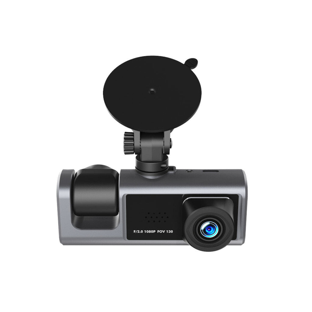 2 Inch Dash Cam 3-way HD 1080P Three-lens Parking Monitor with Night Vision Car DVR