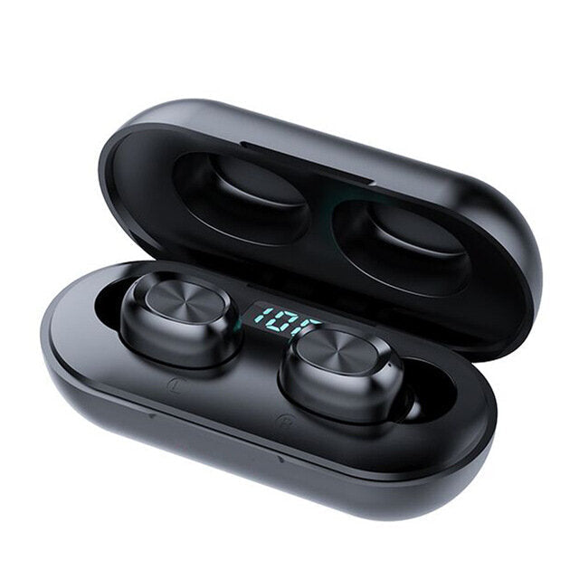 wireless Bluetooth 5.0 TWS Earbuds Digital Display Earphone Waterproof Stereo Sport Music Headphones