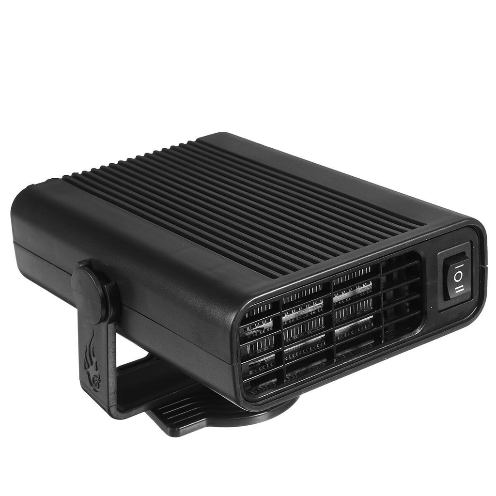 400W Car Portable Electric Heater 2 Modes Wind Heating Cooling Fan Defroster Demister Low Noise