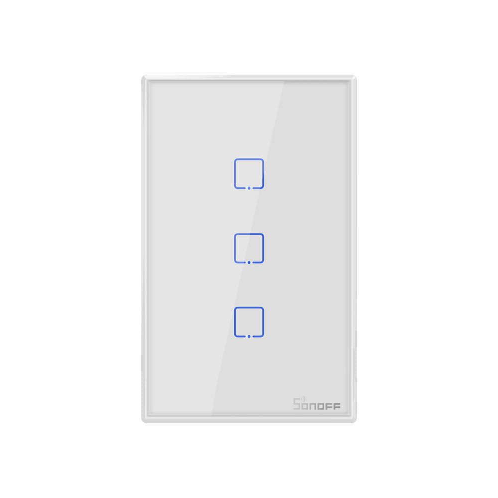 WIFI Wall Switch Smart Wall Touch Light Switch For Smart Home Work With Alexa Google Home EU/US/UK AC 100-240V 1/2/3 Gang TX