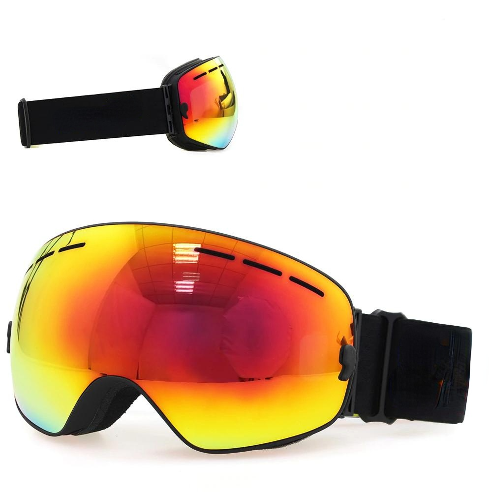 Ski Goggles Double Layers UV400 Anti-Fog Big Mask Glasses for Skiing Snowboard