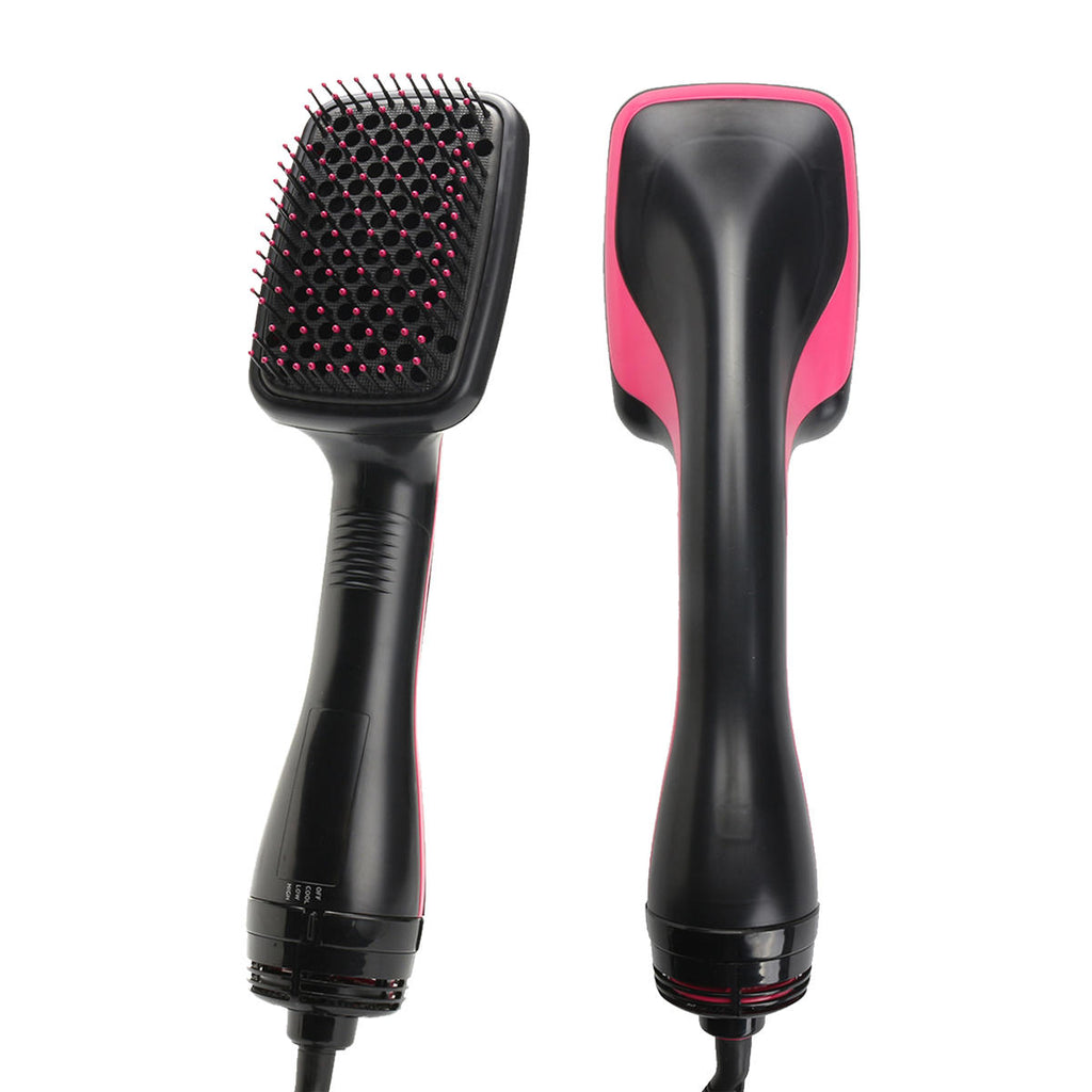 2 in 1 1000W Smoothing Hair Dryer & Paddle Brush Hair Styler Comb