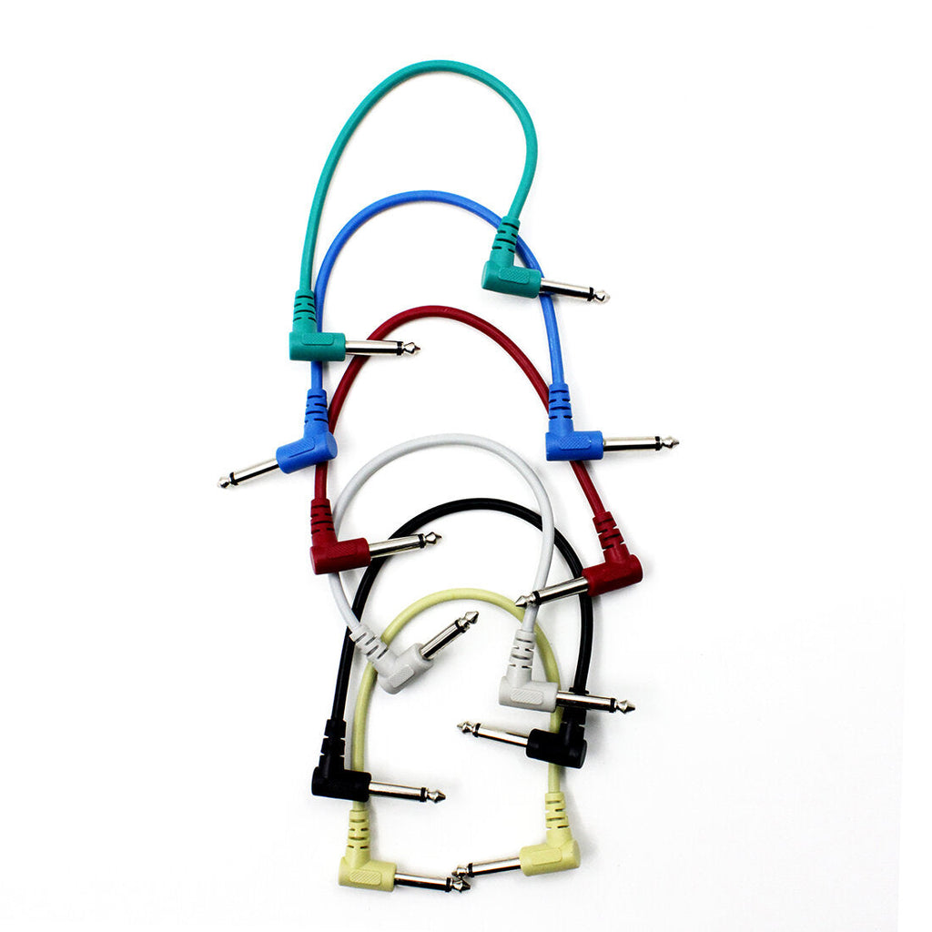 A Set of 6 Effect Device Connection Lines for Musical Instrument Accessories