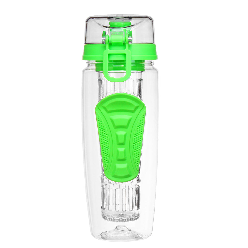 Portable Outdoor Camping Handhold Fruit Water Bottle 1000ml