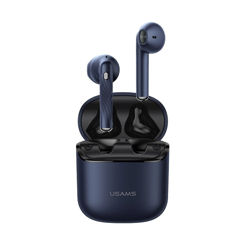 TWS Bluetooth 5.0 Wireless Earbuds Headsets Calling Touch Control Noise Cancelling Sport True Wireless Earphone with Mini Charging Cas