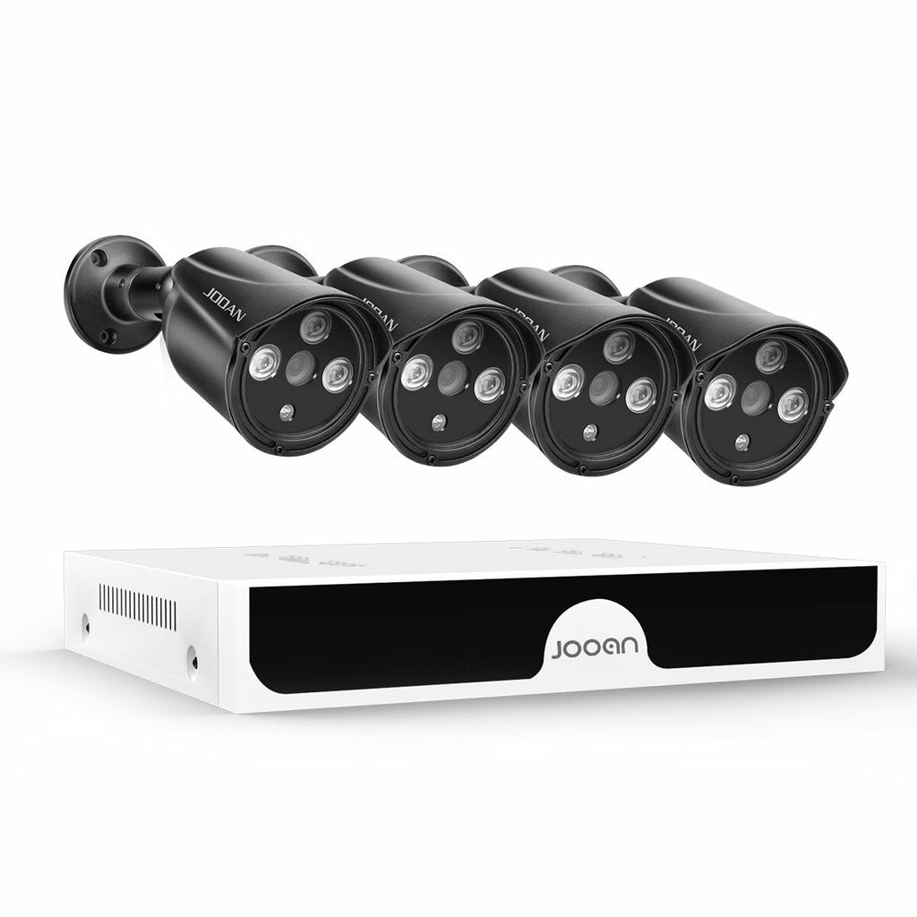 1080P 4CH NVR Security Kit Home Monitoring HD Network Camera Night Vision CCTV System