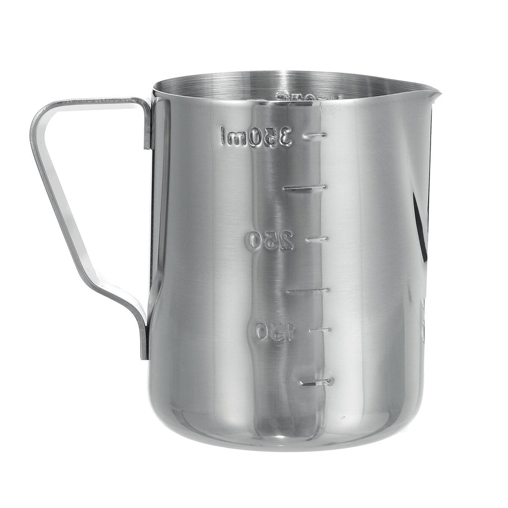 Milk Frothing Jug Stainless Steel Frother Pot Coffee Latte Container Pitcher