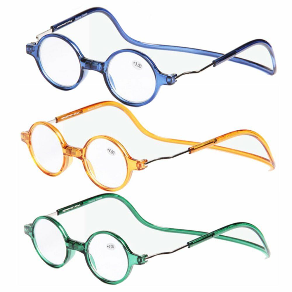 Reading Glasses Detachable Magnet Light Weight Neck Hanging Presbyopic