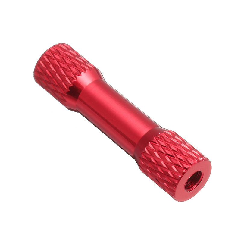 10Pcs M3 25mm Knurled Standoff Aluminum Alloy Multicolor