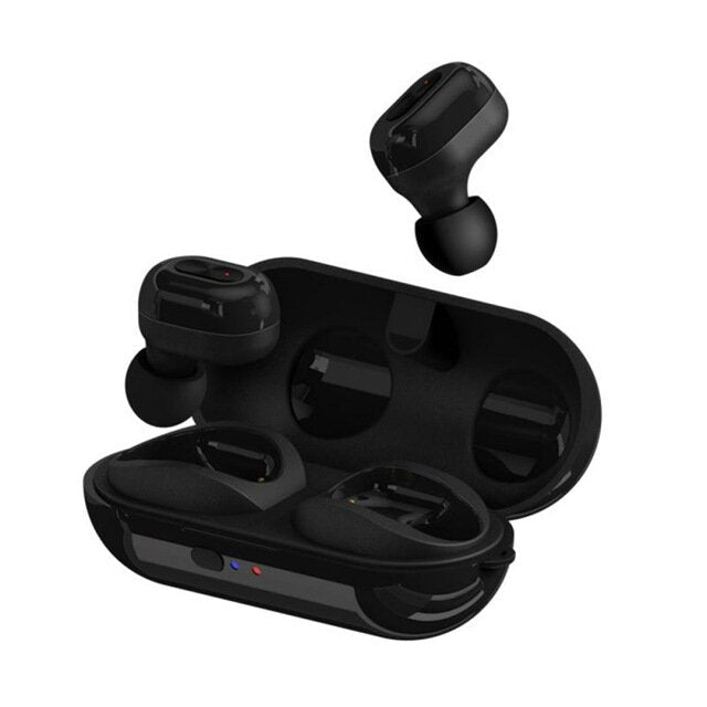 TWS Bluetooth Wireless Stereo Hi-Fi In-ear Earphone Handsfree Gaming Headset With Charging Case