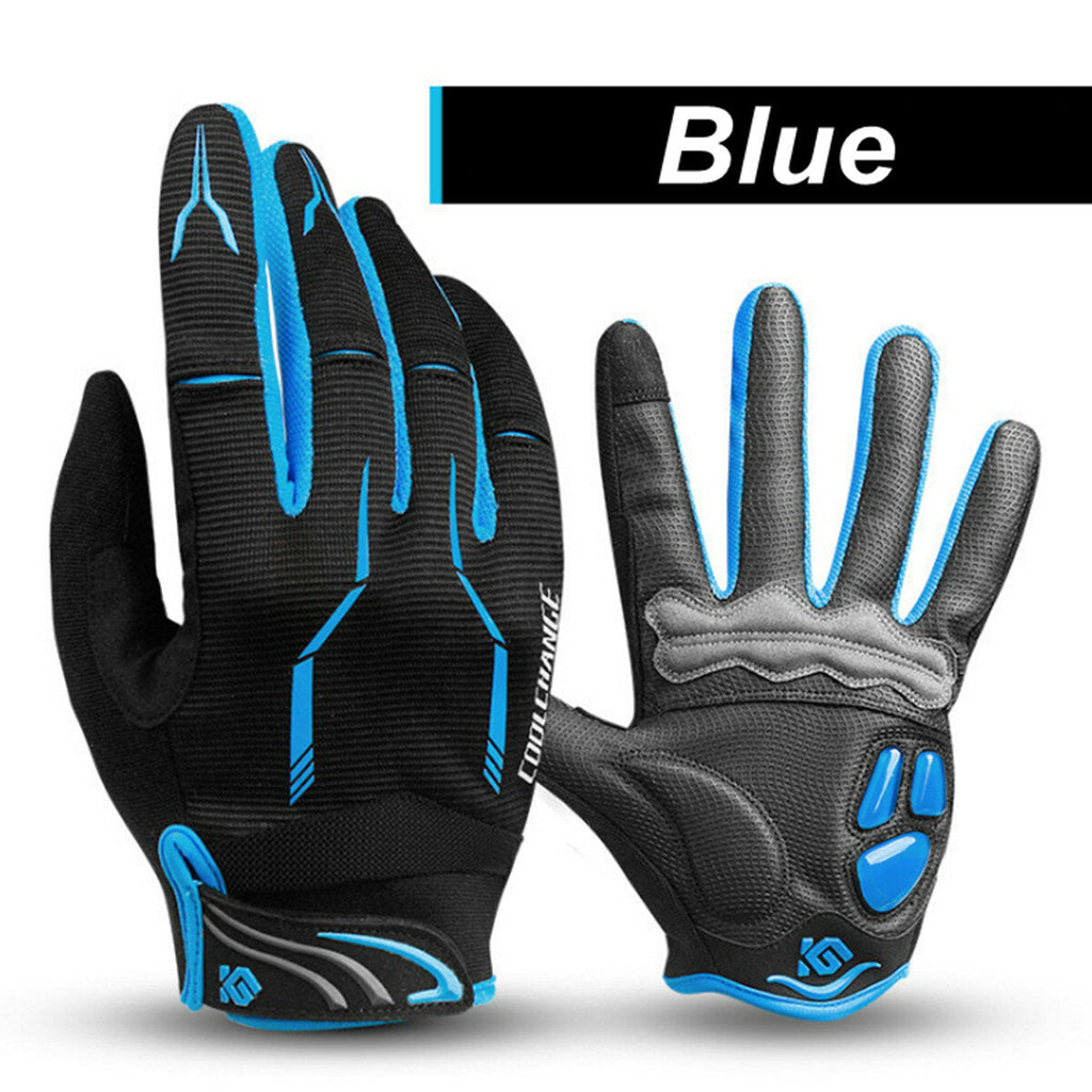 LSR Gel Pad Bike Gloves Winter Warm Racing Motorcycle Cycling Touchscreen Full Finger