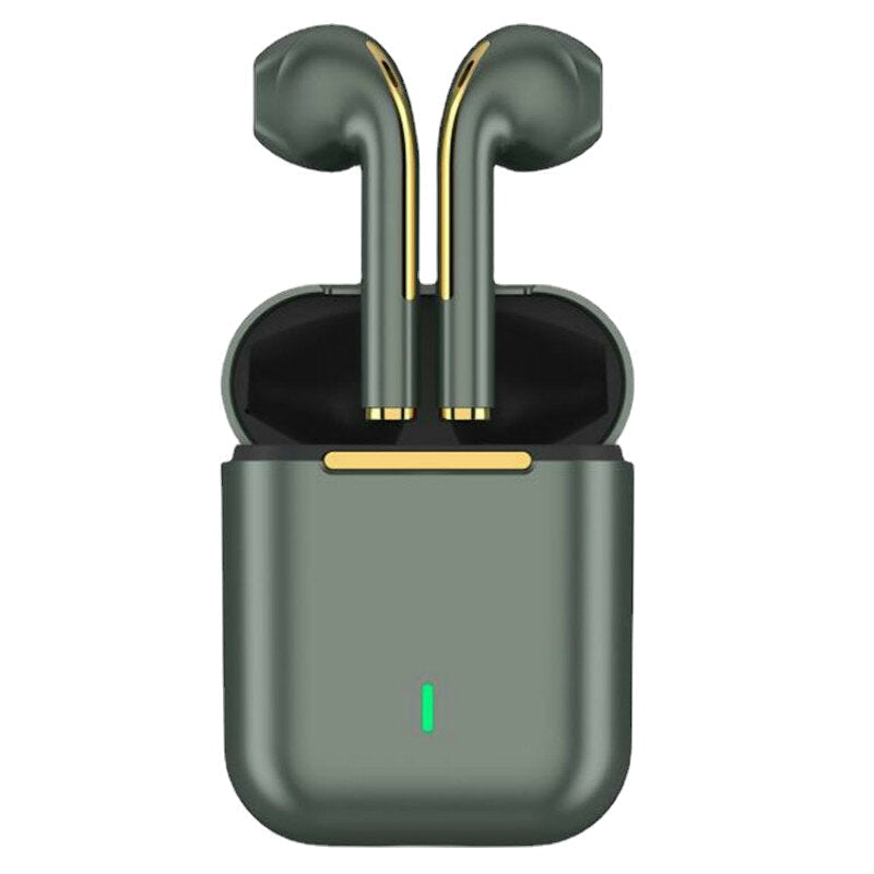 Business Bluetooth 5.0 Earbuds TWS Wireless Binaural Earphone Dynamic Headsets with Charging Box