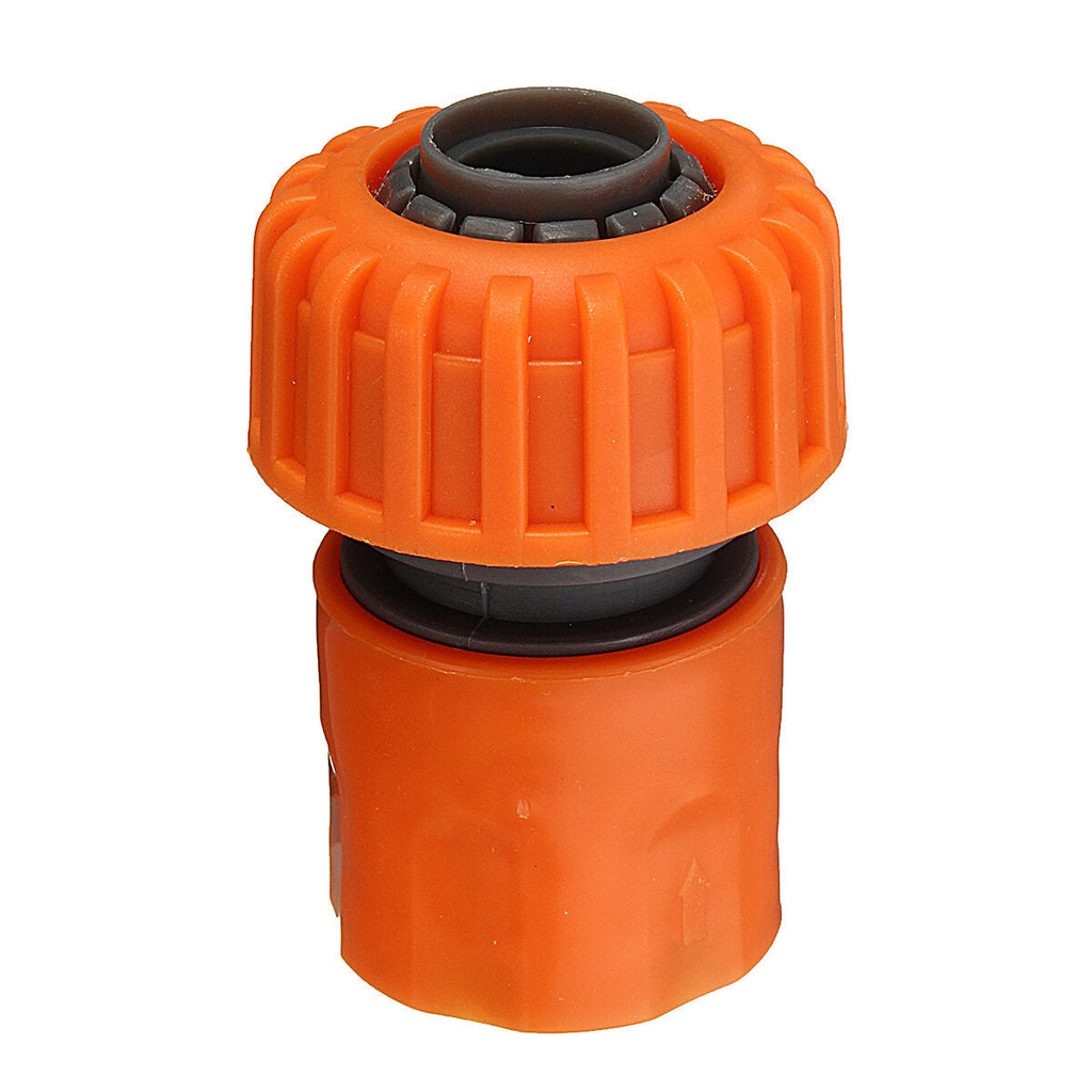 10Pcs Orange 3/4" Garden Joiner Quick Connect Adapter Water Hose Pipe Washing