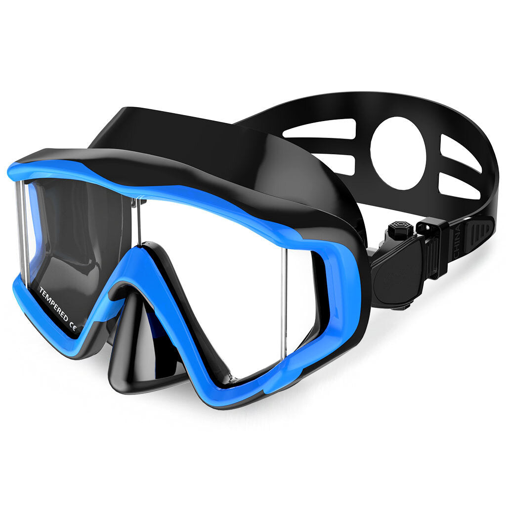 Scuba Diving Mask Glasses Anti Fog Tempered Glasses Swimming Snorkeling Goggles For Adult Kids Water Sport