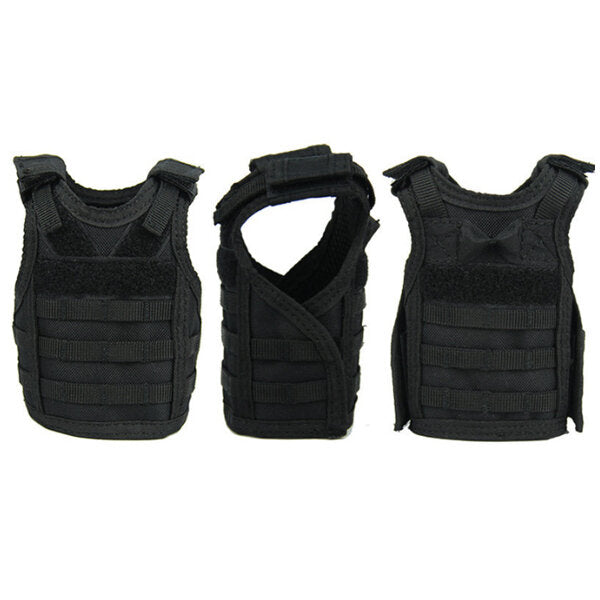 1Pcs Tactical Bottle Cover Mini Molle Vest Drink Bottle Protector Holster For Outdoor Sports