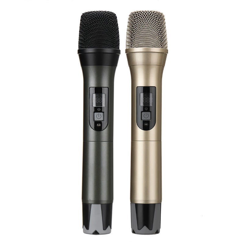 USB FM Karaoke Handheld Microphone KTV Professional Player PC Mic Speaker