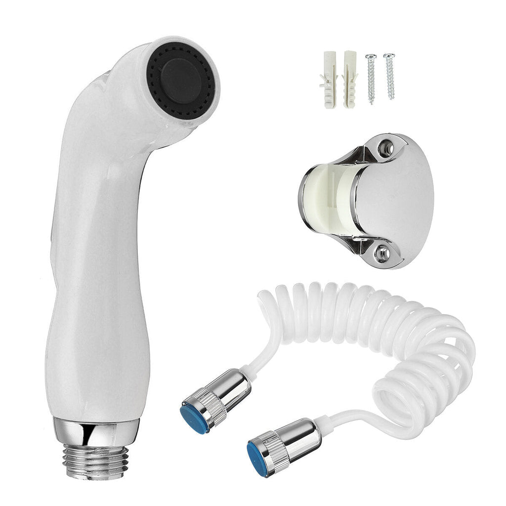 Handheld Toilet Bidet Sprayer Bathroom Nozzle Shower Water Spray Head Booster Kit With Switch