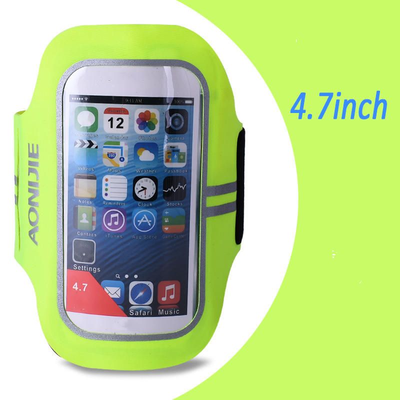 Bicycle Sports Armbands Touch Screen Waterproof For Samsung iPhone Huawei Adjustable ArmBand