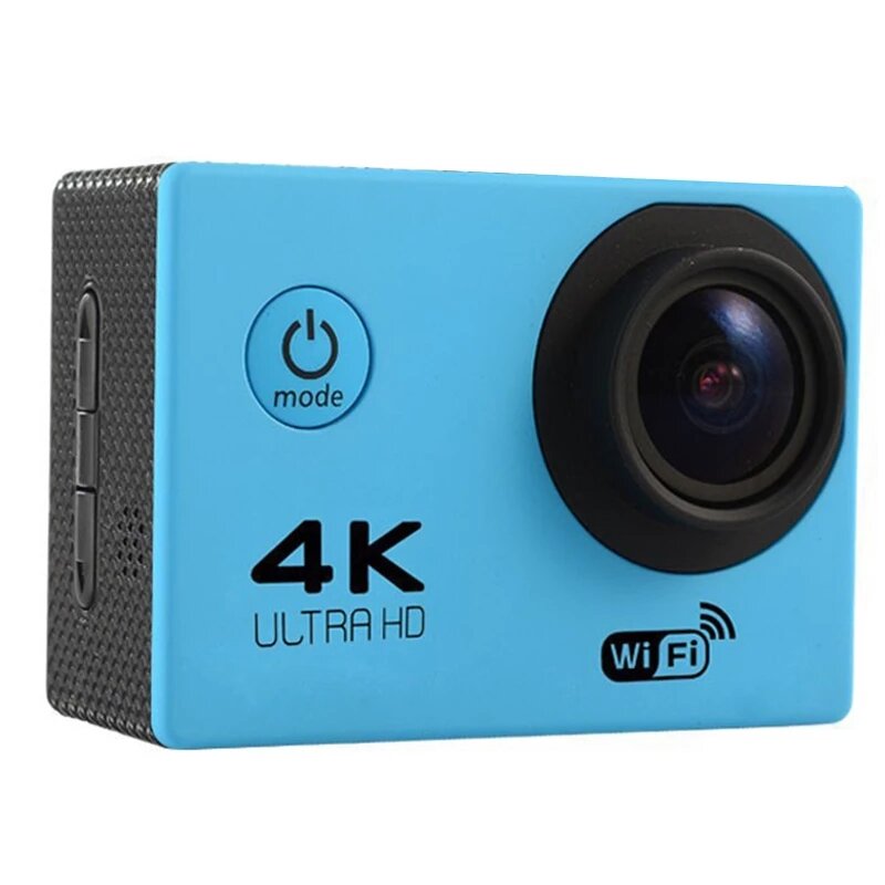 Wireless Wifi Camera HD 4K Waterproof Wide Angle 2.0 Inch Screen for Outdoor Sports Camera