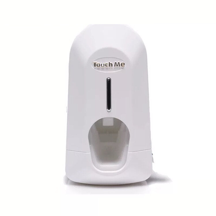 Plastic Automative Toothpaste Squeezer With Toothbrush Holder Bathroom Set