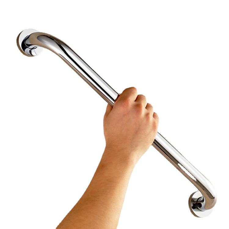 Stainless Steel Bathroom Wall Grab Bar Safety Grip Handle Towel Rail Shelf