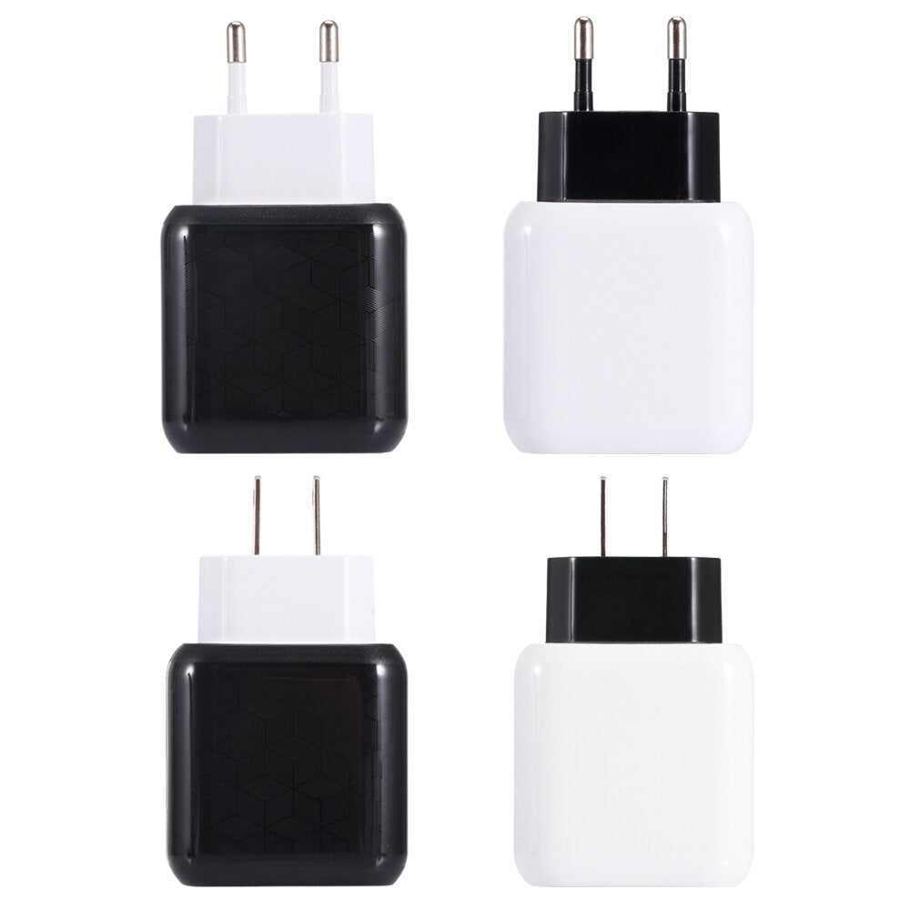 US EU 5V 3.1A Dual USB Charger Power Adapter For Smartphone Tablet PC