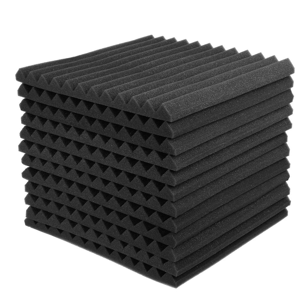 16 Pcs Soundproofing Wedges Acoustic Panels Tiles Insulation Closed Cell Foams