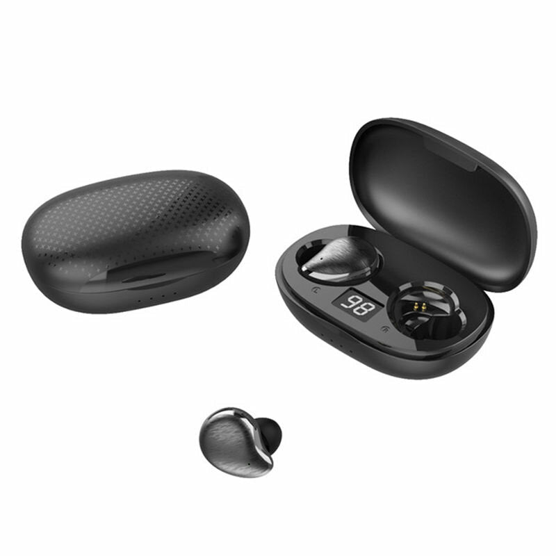 TWS Bluetooth Wireless Earphones Stereo Bass with Charging Box Mini Sport Headphones