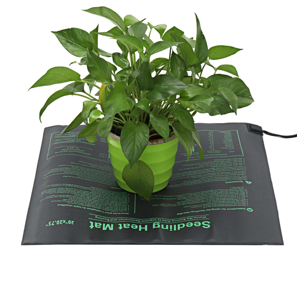 Plant Heating Mat Warm Pad Hydroponic Seed Flower Grow Blanket Greenhouse PVC Plant Mat