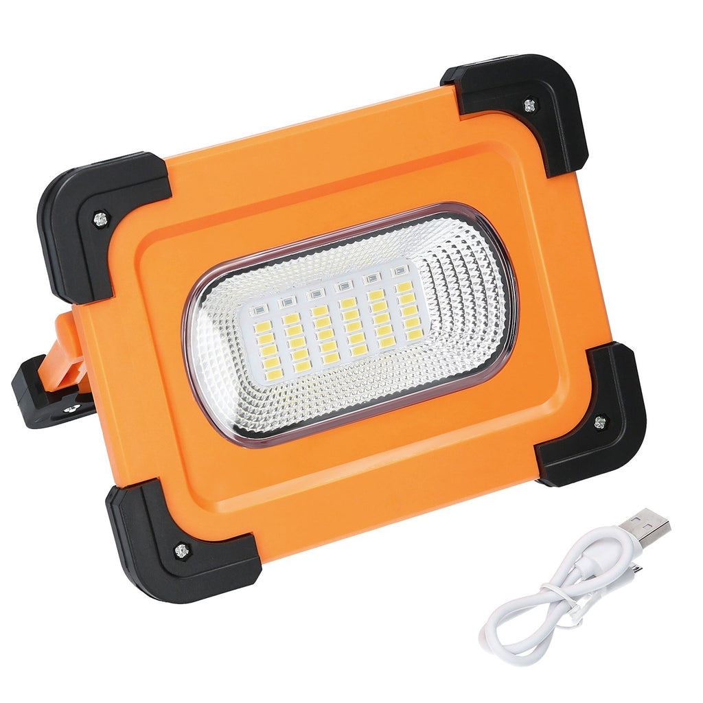 LED Solar Lamp Portable Floodlighting Lamp 4 Lighting Modes Strong Magnetic Adsorption