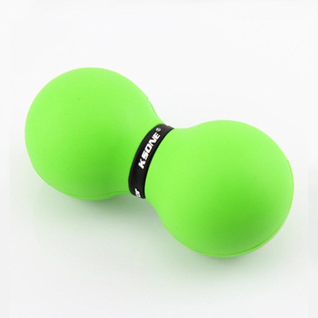 Double Lacrosse Ball Peanut Massage For Thoracic Spine Upper Back Neck Scapula