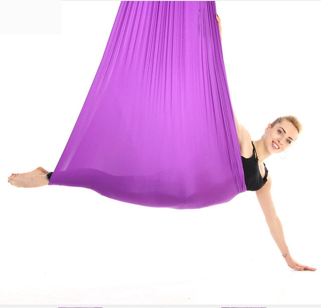 Aerial Yoga Hammock Premium Silk Swing Antigravity Belts