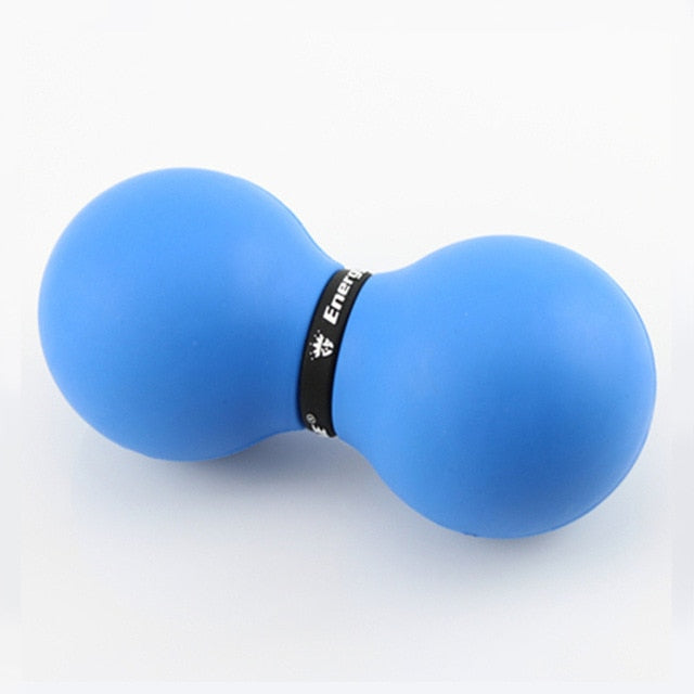 Double Lacrosse Ball Peanut Massage For Thoracic Spine Upper Back Neck Scapula