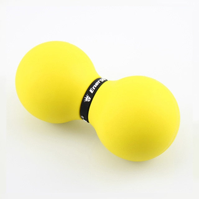 Double Lacrosse Ball Peanut Massage For Thoracic Spine Upper Back Neck Scapula