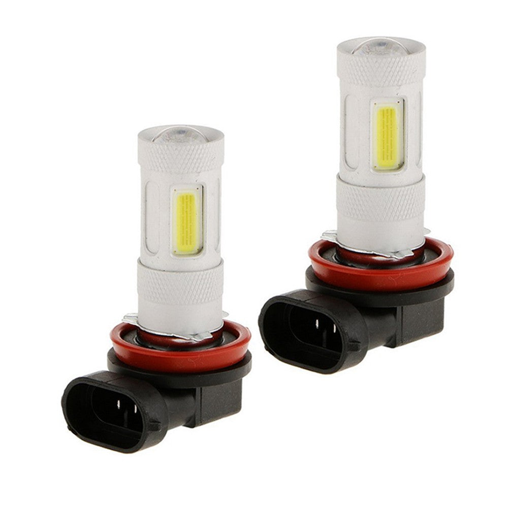 2 Pcs High Power COB LED Fog Light Car Driving Lamp 80W