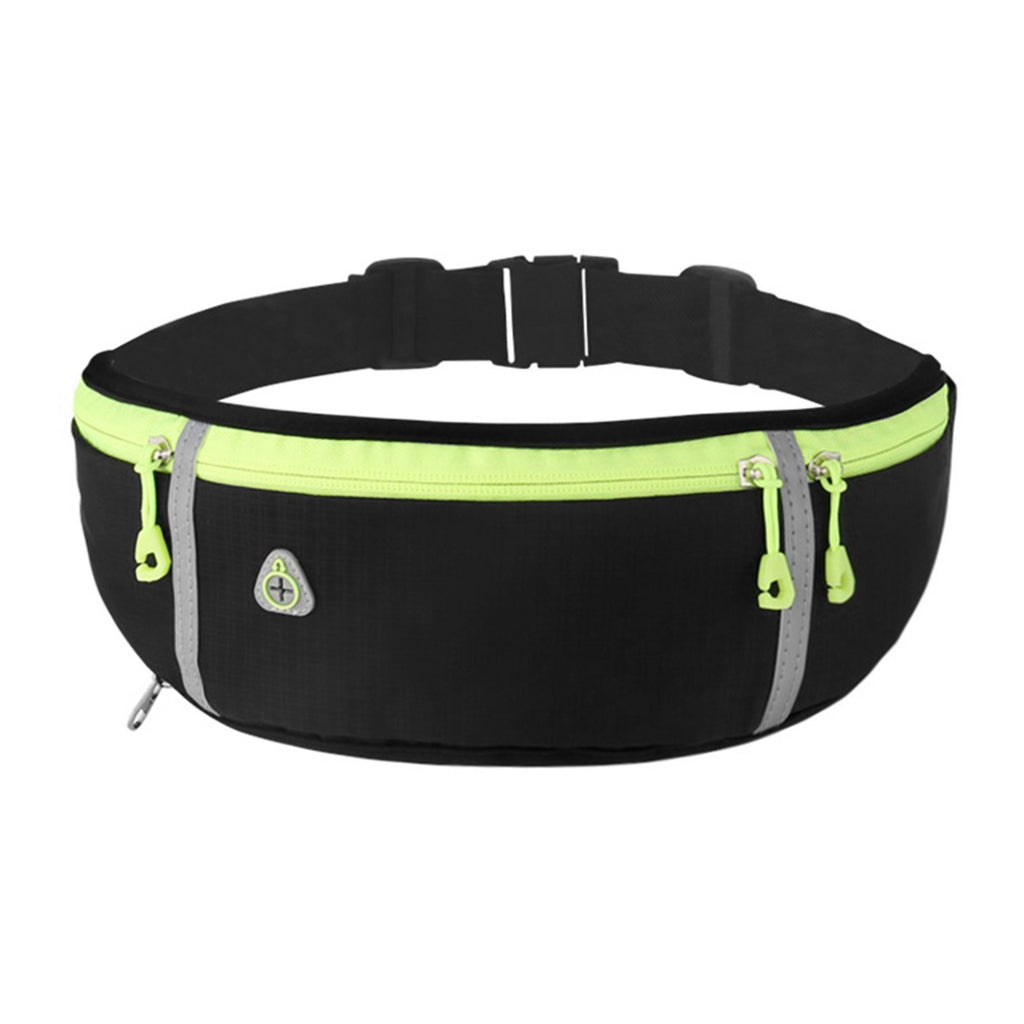 Water-repellent Running Waist Bag with Water Bottle Holder Ultralight Adjustable Belt