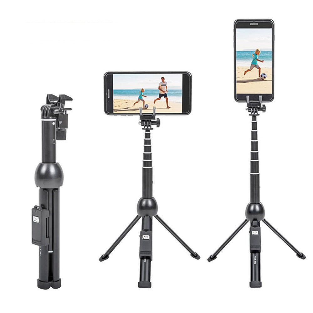 2 in 1 Portable Foldable Phone Selfie Stick Tripod