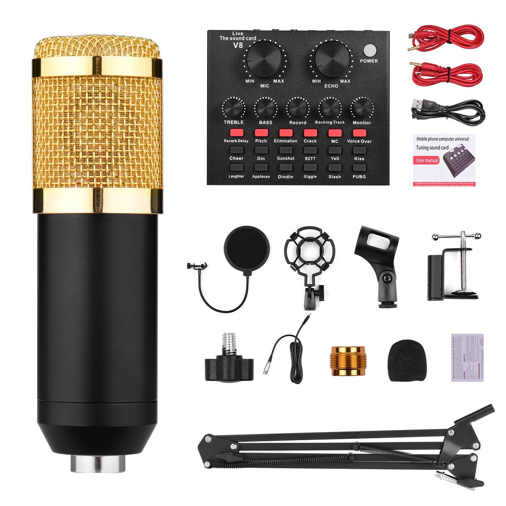 Broadcasting Studio Recording Condenser Microphone Kit