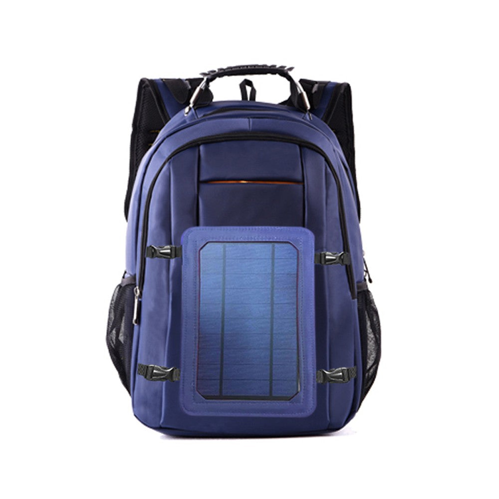 Solar Power Outdoor Charging Backpack with USB Port Waterproof Breathable