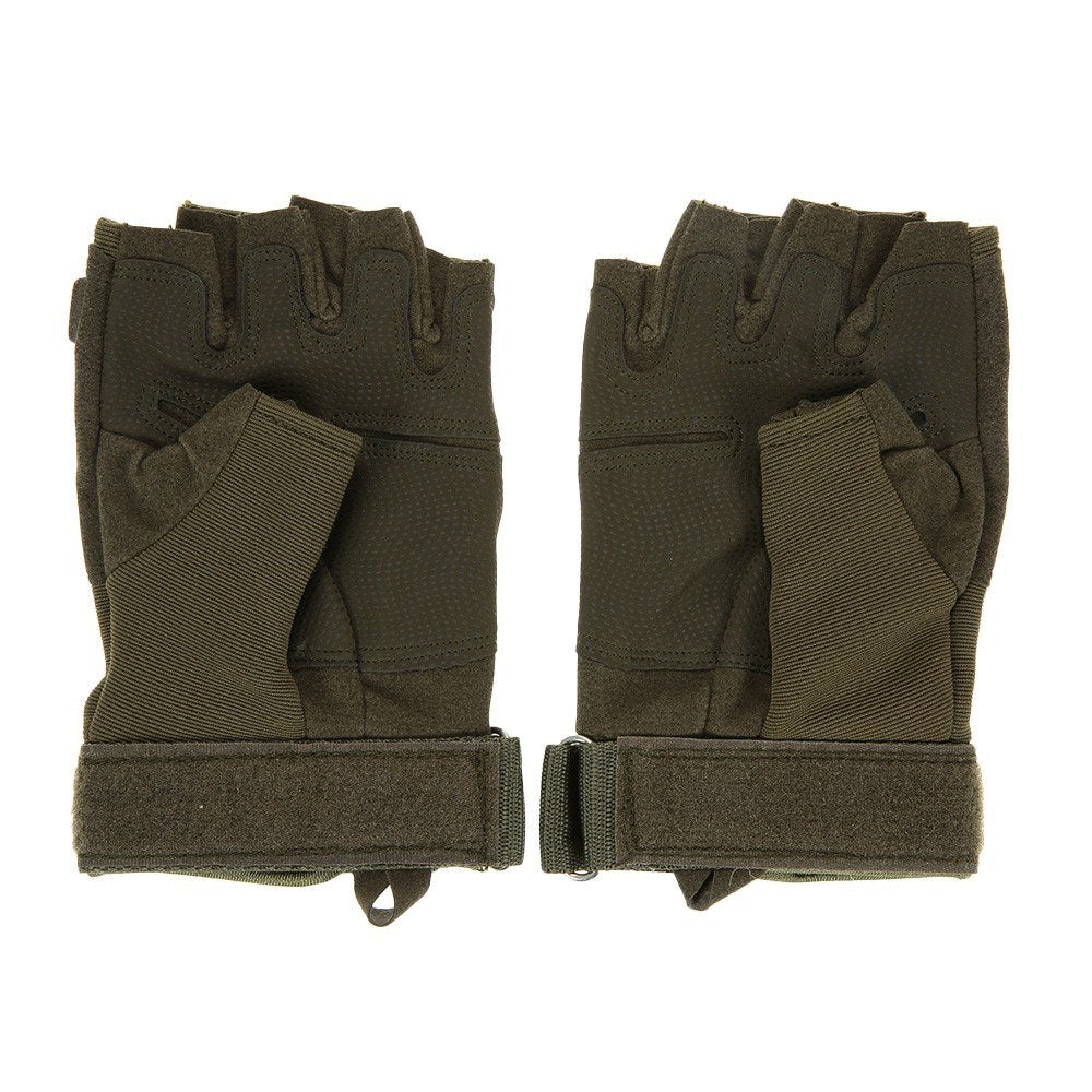 Hard Knuckle Tactical Gloves Half Finger Sport Shooting Hunting Riding Motorcycle