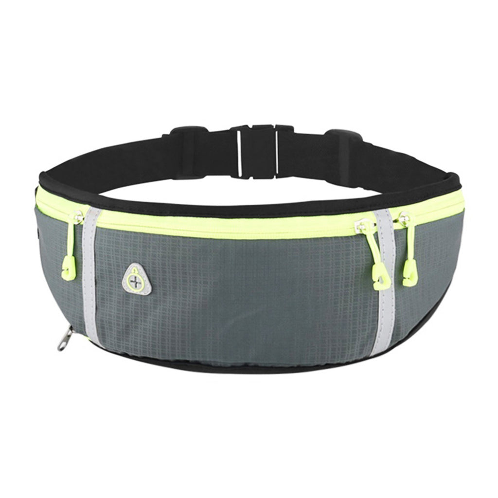 Water-repellent Running Waist Bag with Water Bottle Holder Ultralight Adjustable Belt