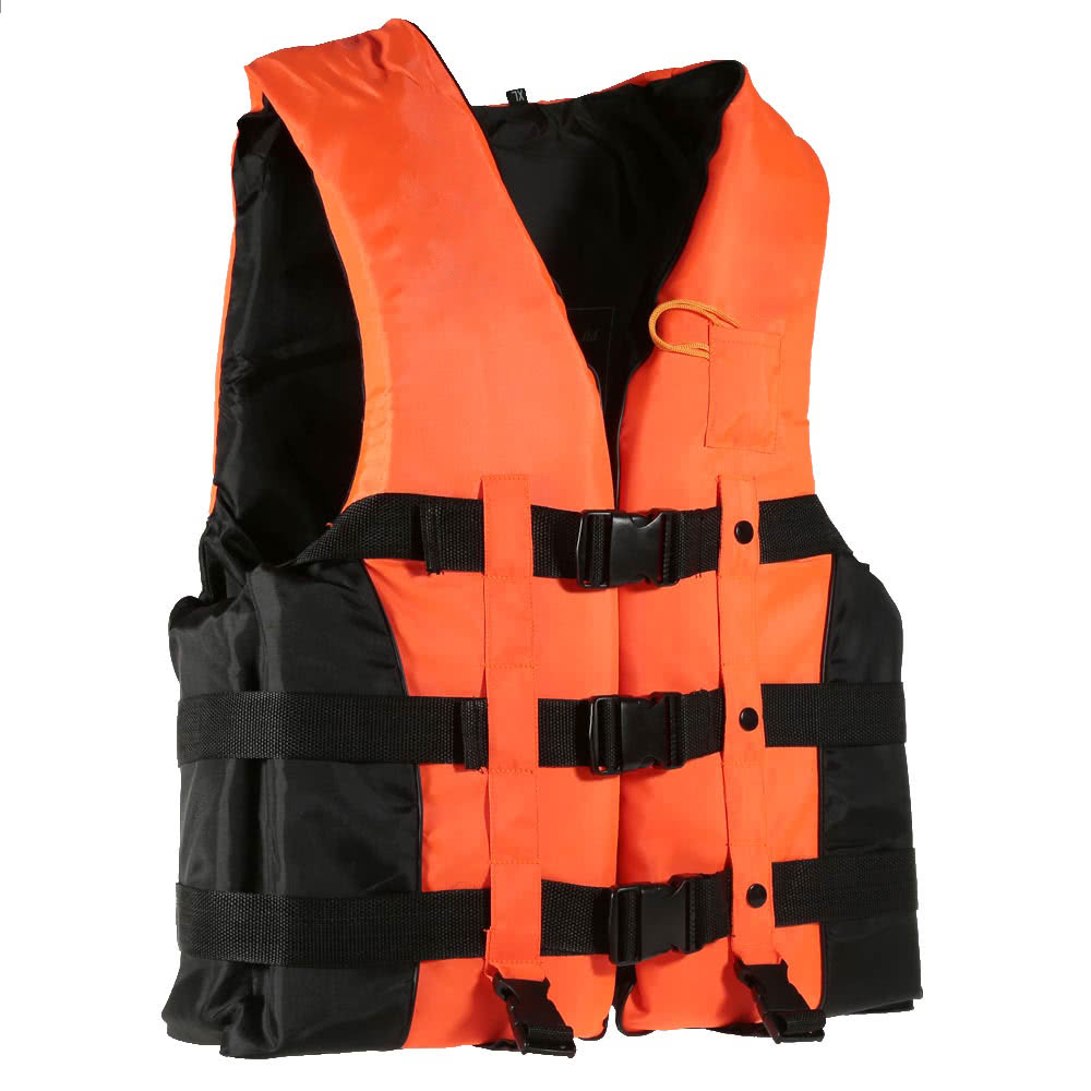 Adult Swimming Boating Drifting Safety Life Jacket Vest with Whistle L-2XL