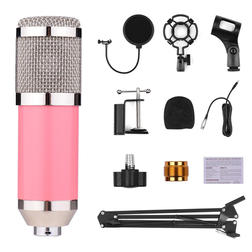 Broadcasting Studio Recording Condenser Microphone Kit