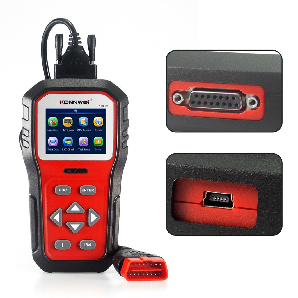 Universal OBDⅡ Scanner Automotive Diagnostic Tool Car Engine Fault Reader