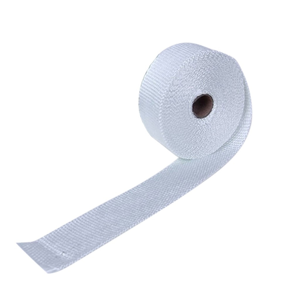 10m Fiberglass Wrap Exhaust Heat Roll Durable Wear-Resistant Shield Tape Insulating Pipe